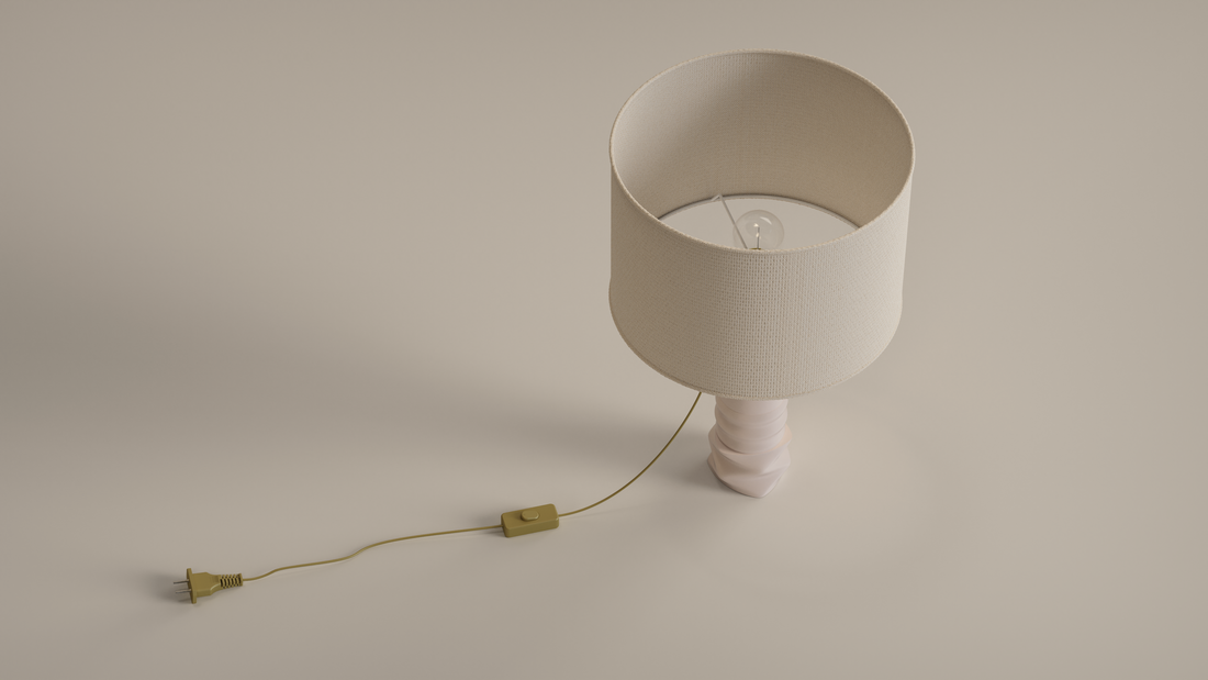 Vue de dessus Lampe Illari.