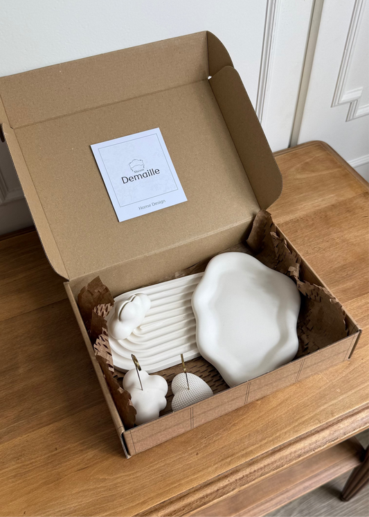 Mise en scène du colis du Pack Souvenir Ciel.