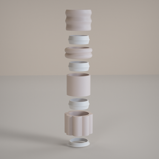 Aperçu de l'assemblage des Modules de la Lampe Sentinelle Blanche.