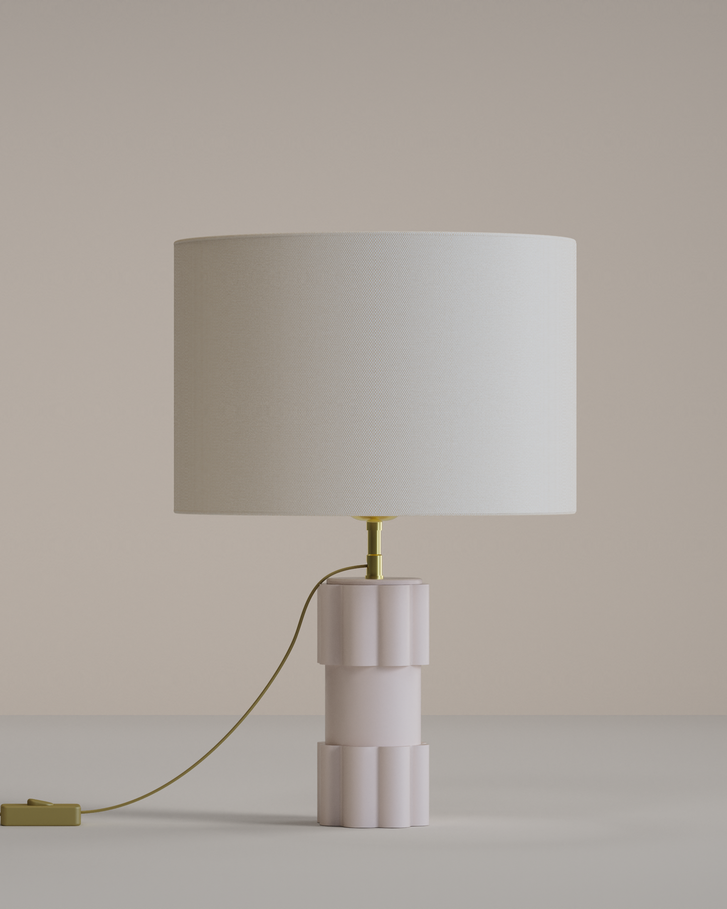 Lampe Design et Moderne Blanche Illari modèle Kronos.