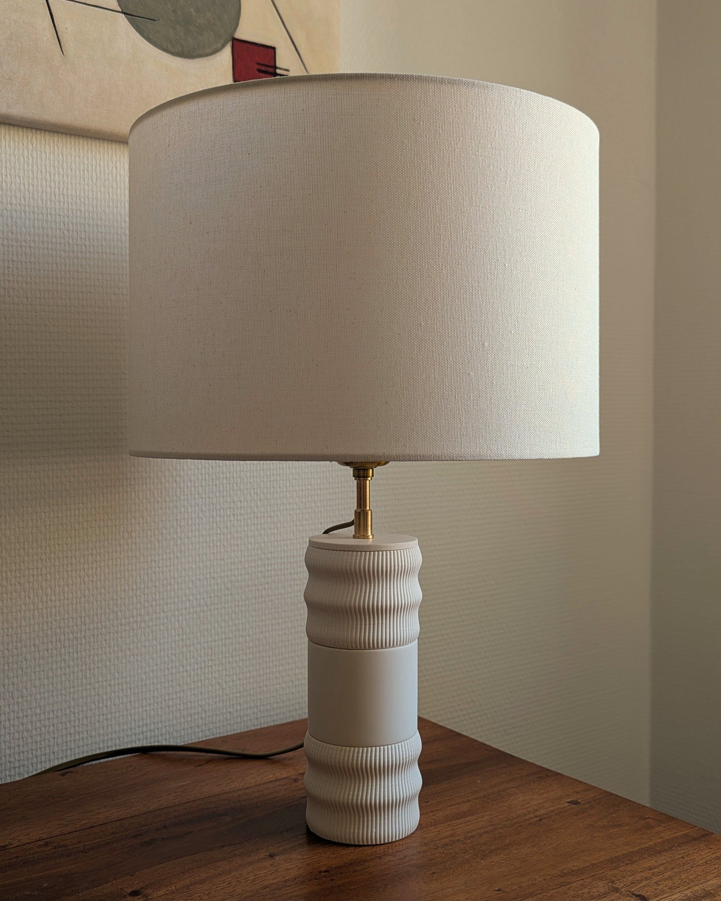 Lampe Illari modèle Flamme Blanche Maison Demaille.